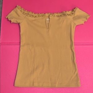 Off the shoulder top